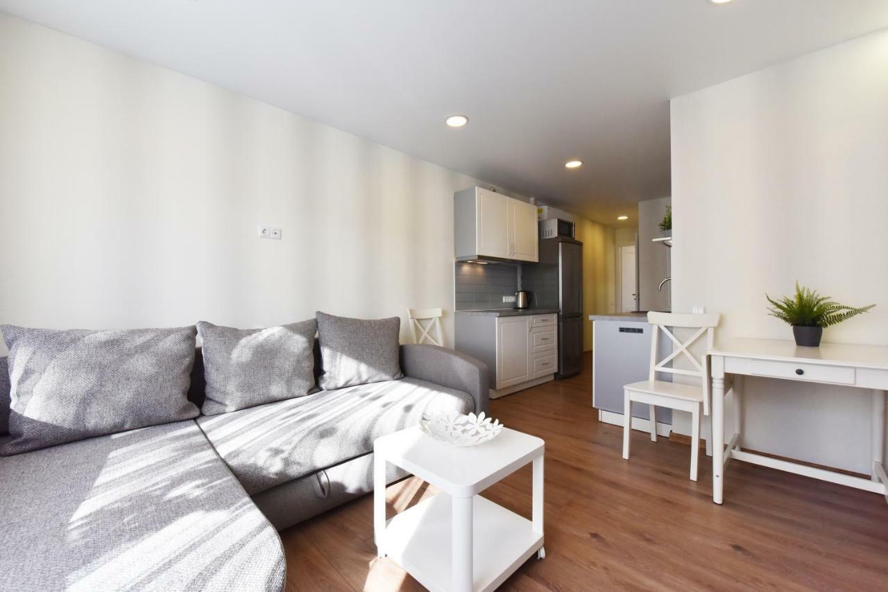 Baltieji Senamiescio Apartamentai Prie Aqua Parko Друскининкай Экстерьер фото